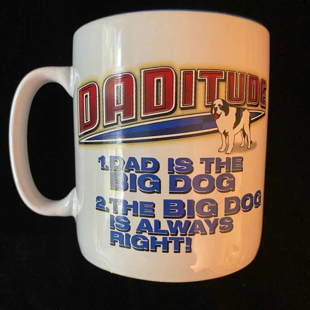 NWOT Daditude Mug